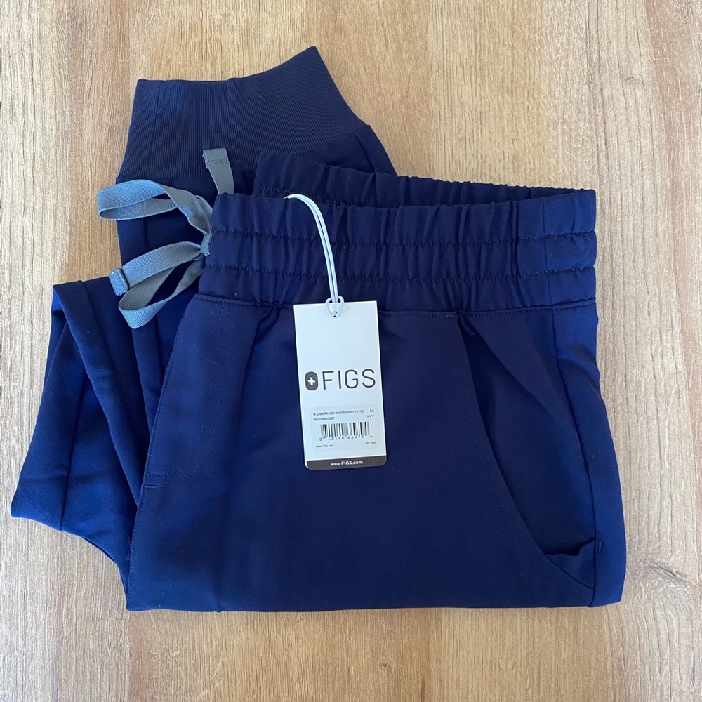 Figs Scrub Pants - NWT High Waisted Zamora Jogger Scrub Pants